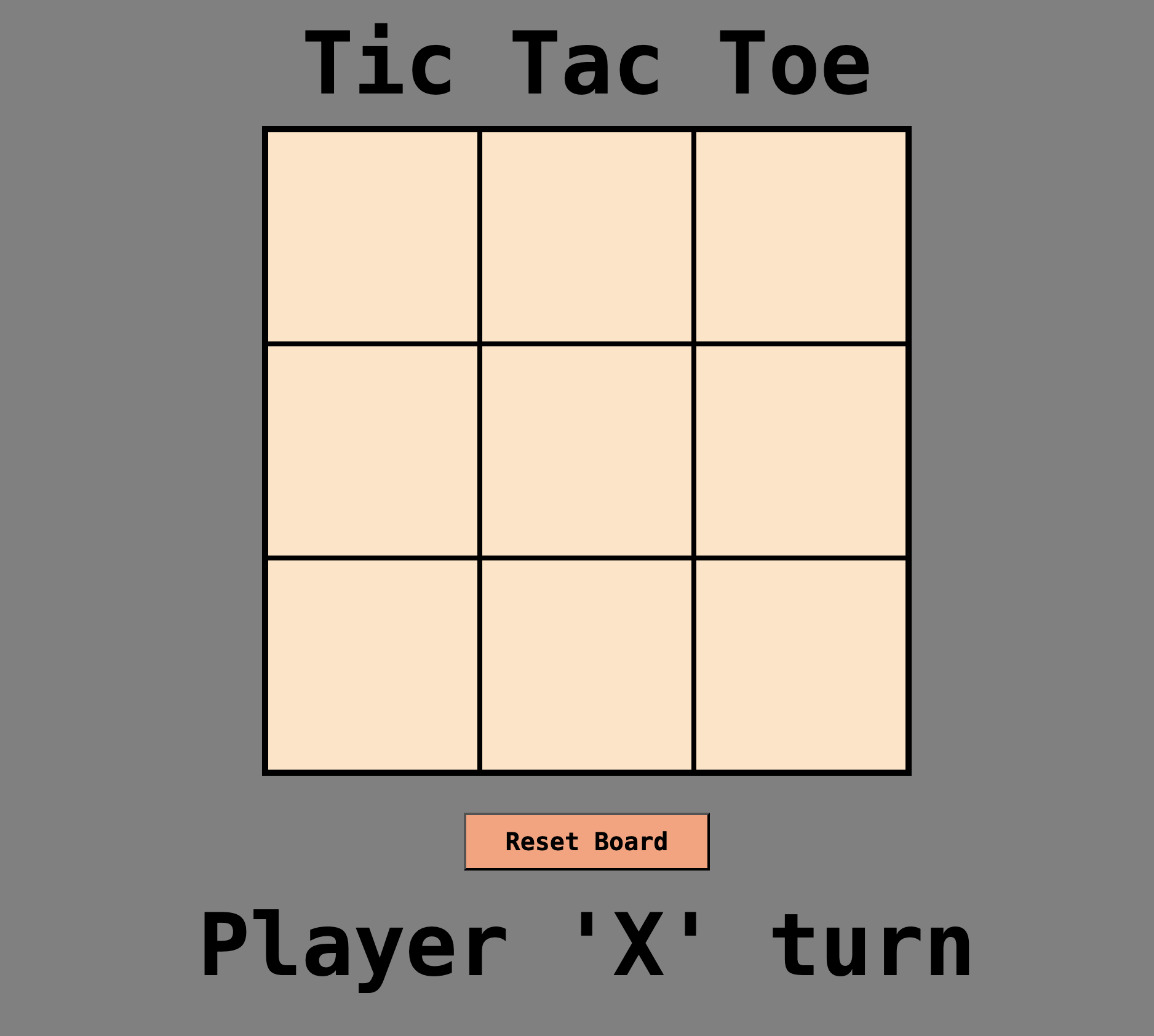 Tic Tac Toe screenshot